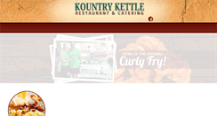 Desktop Screenshot of kountrykettle.net