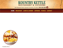 Tablet Screenshot of kountrykettle.net
